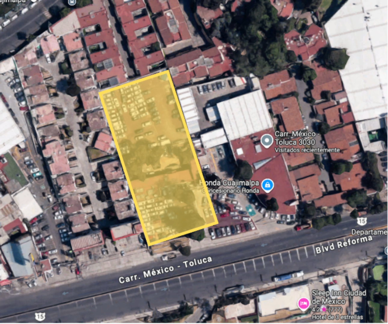 Venta Terreno Carretera México Toluca